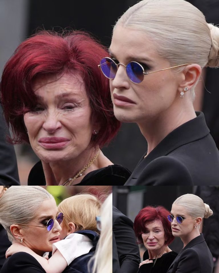 Kelly Osbourne Honors Dad By Wearing His Iconic Glasses During Funeral Procession