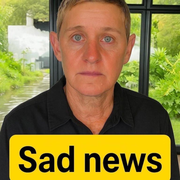 Ellen DeGeneres with tears in her eyes make the sad announcement… – Check the comments 