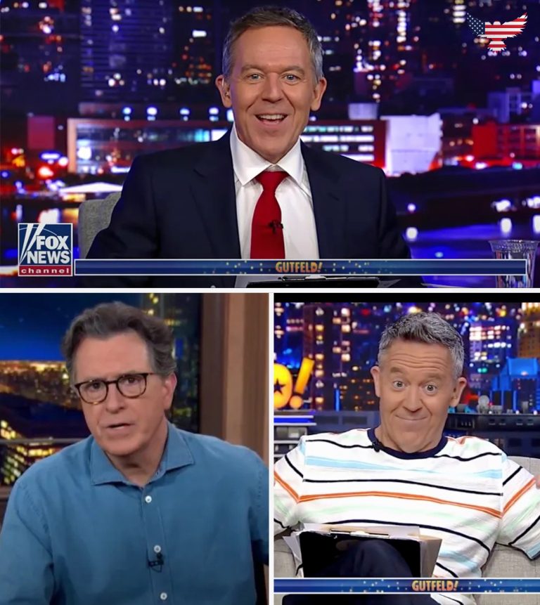 Greg Gutfeld completely dominates late night TV ratings as CBS cancels Colberts show