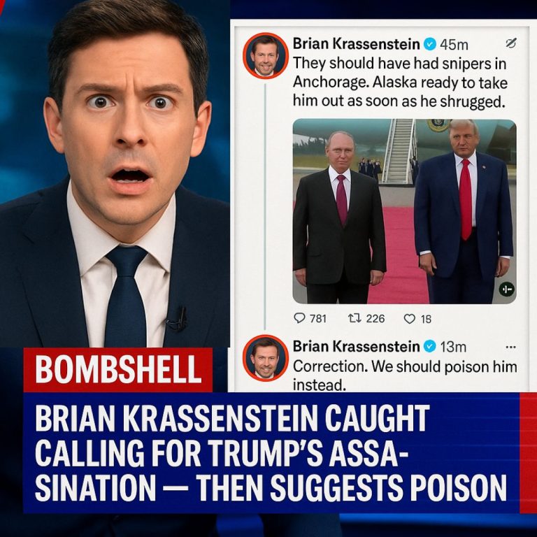 BOMBSHELL: Brian Krassenstein Caught Calling for Trump’s Assassination — Then Suggests Poison Instead